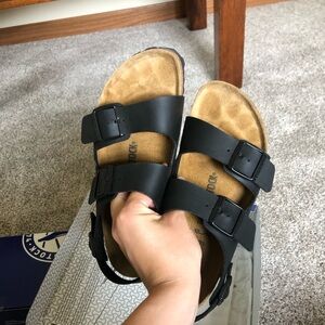 Birkenstock Sz 40 Milano Black